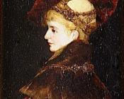 汉斯马卡特 - portrait de femme en costume d apparat